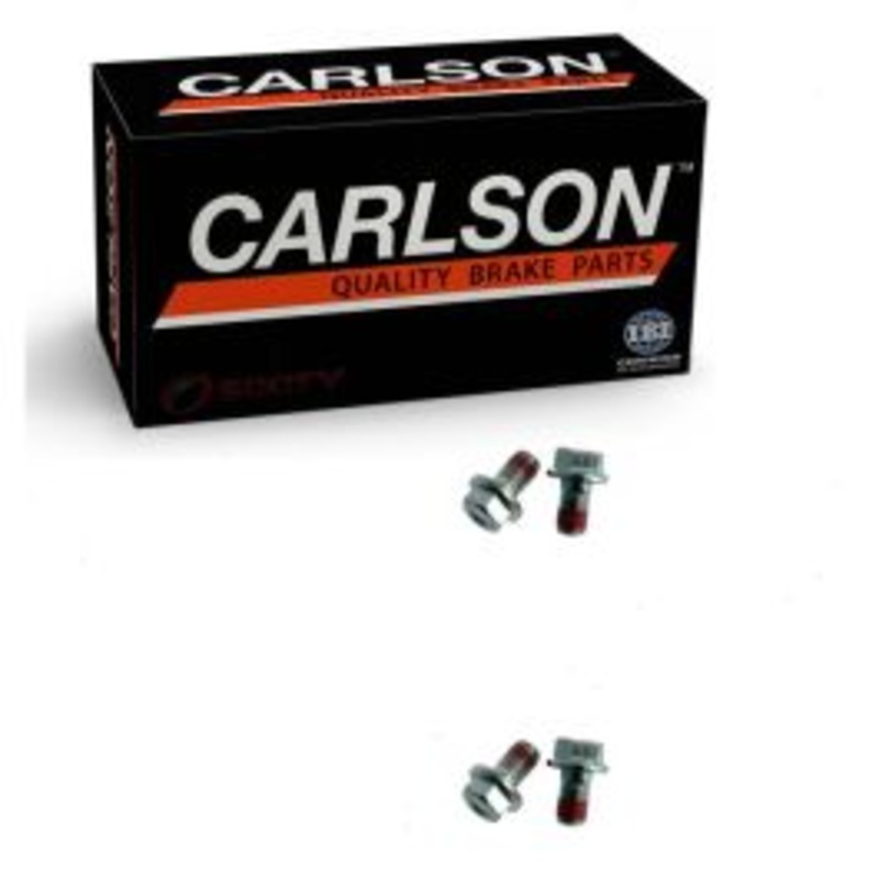 2 pc Carlson Front Brake Caliper Bracket Mounting Bolts for 2007-2020 Honda Fit