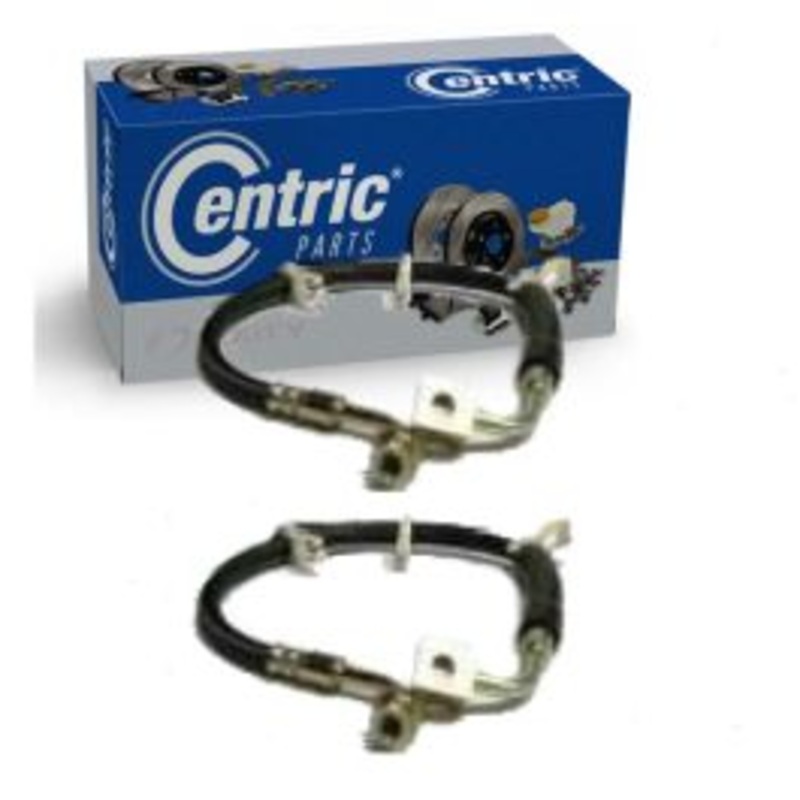 2 pc Centric Premium Front Brake Hydraulic Hoses for 1969-1972 Chevrolet Nova