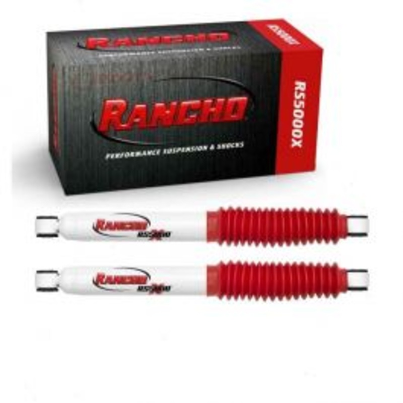2 pc Rancho RS5000X Rear Shock Absorbers for 2011-2013 Ram 3500