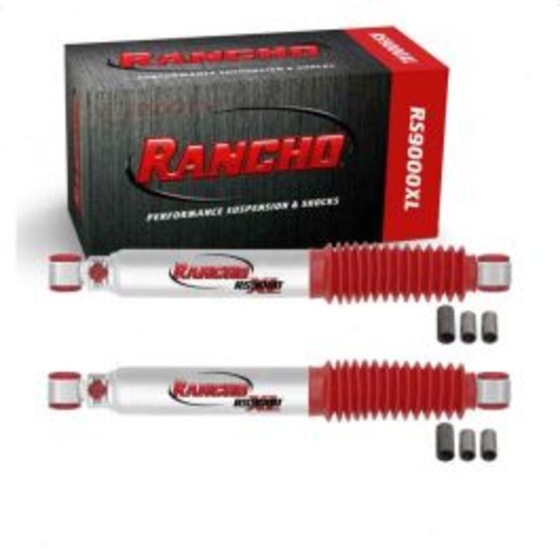 2 pc Rancho RS9000XL Rear Shock Absorbers for 1961-1967 Dodge W100 Series