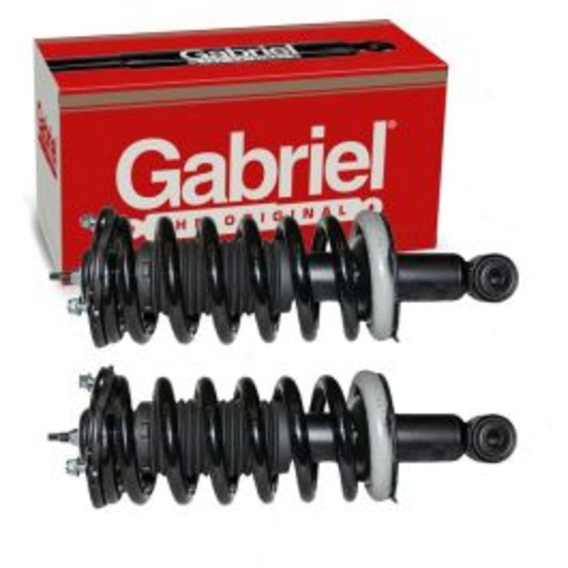 2 pc Gabriel ReadyMount Front Suspension Strut & Coil Springs for 2005-2015 Nissan Armada