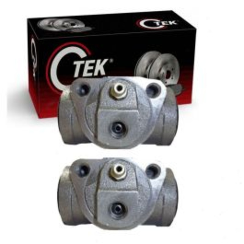 2 pc Centric CTEK Rear Drum Brake Wheel Cylinders for 1979-1996 GMC G3500