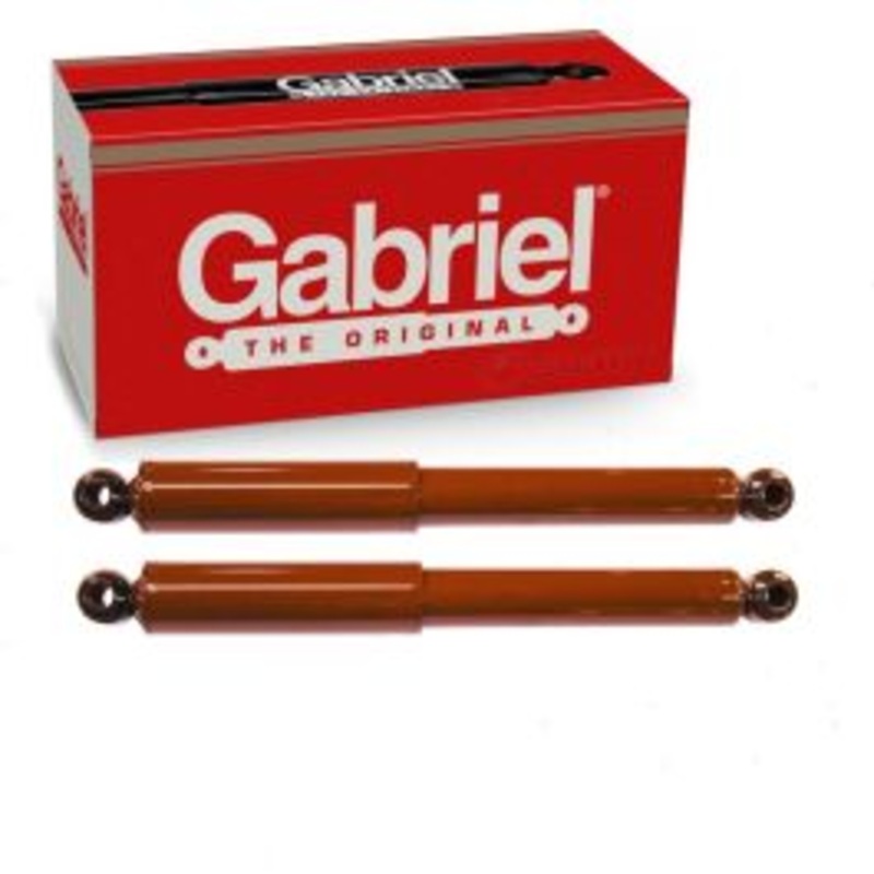2 pc Gabriel Guardian Rear Shock Absorbers for 1959-1966 Jeep CJ3