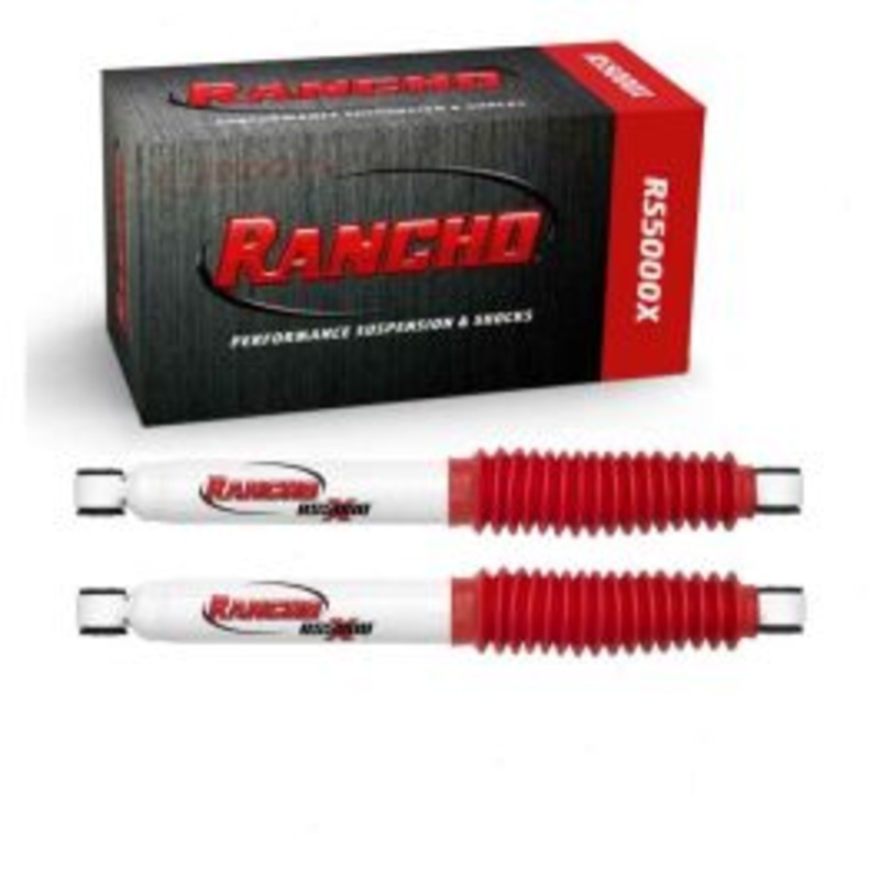 2 pc Rancho RS5000X Front Outer Shock Absorbers for 1987 GMC V2500