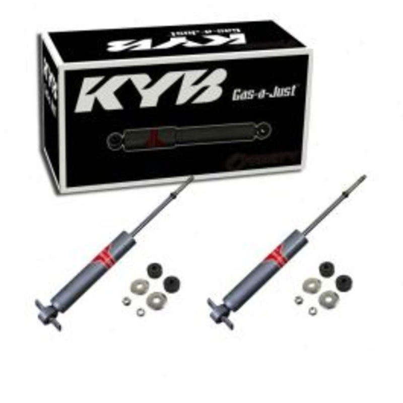 2 pc KYB Gas-a-Just Front Shock Absorbers for 1963-1981 Pontiac Catalina 3.8L 4.1L 4.3L 4.4L 4.9L 5.0L 5.7L 6.6L 7.5L L6 V6 V8