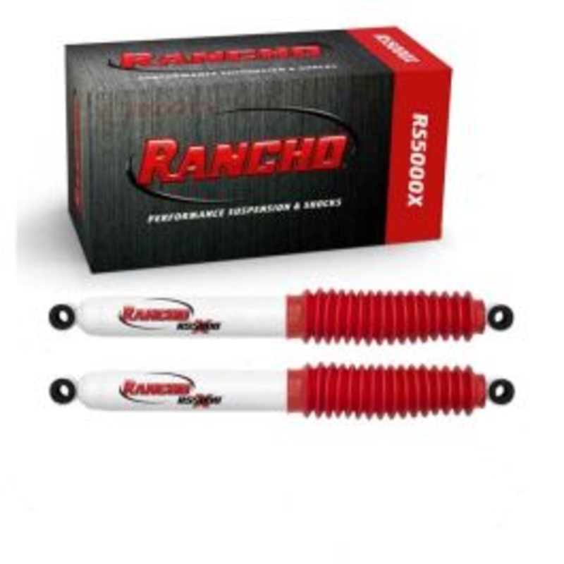 2 pc Rancho RS5000X Front Inner Shock Absorbers for 1981-1986 GMC K2500
