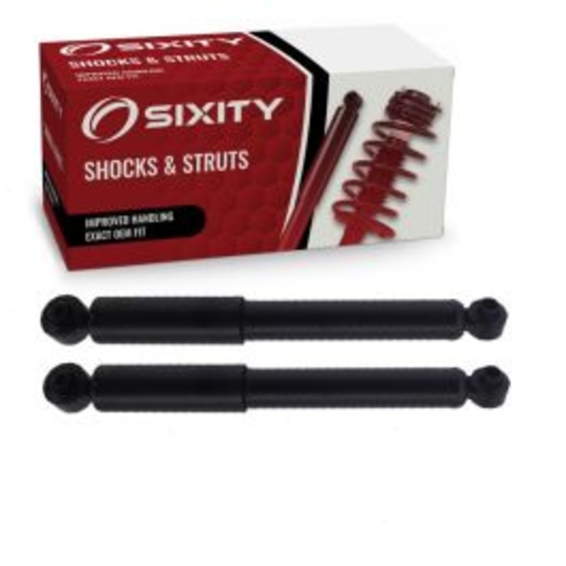 2 pc Sixity Rear Shock Absorbers for 2005-2006 Pontiac Pursuit