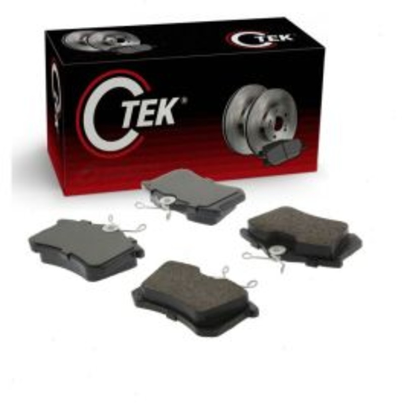 Centric CTEK Rear Disc Brake Pad Set for 2010-2014 Seat Freetrack