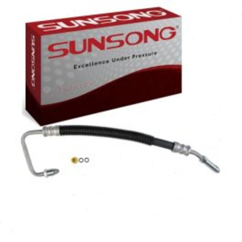 Sunsong Power Steering Pressure Line Hose for 1997-2004 Chevrolet Corvette