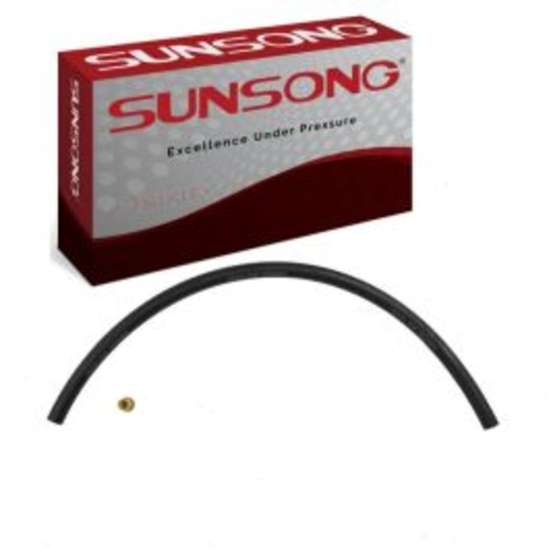 Sunsong To Reservoir Power Steering Return Hose for 1986-1989 Hyundai Excel