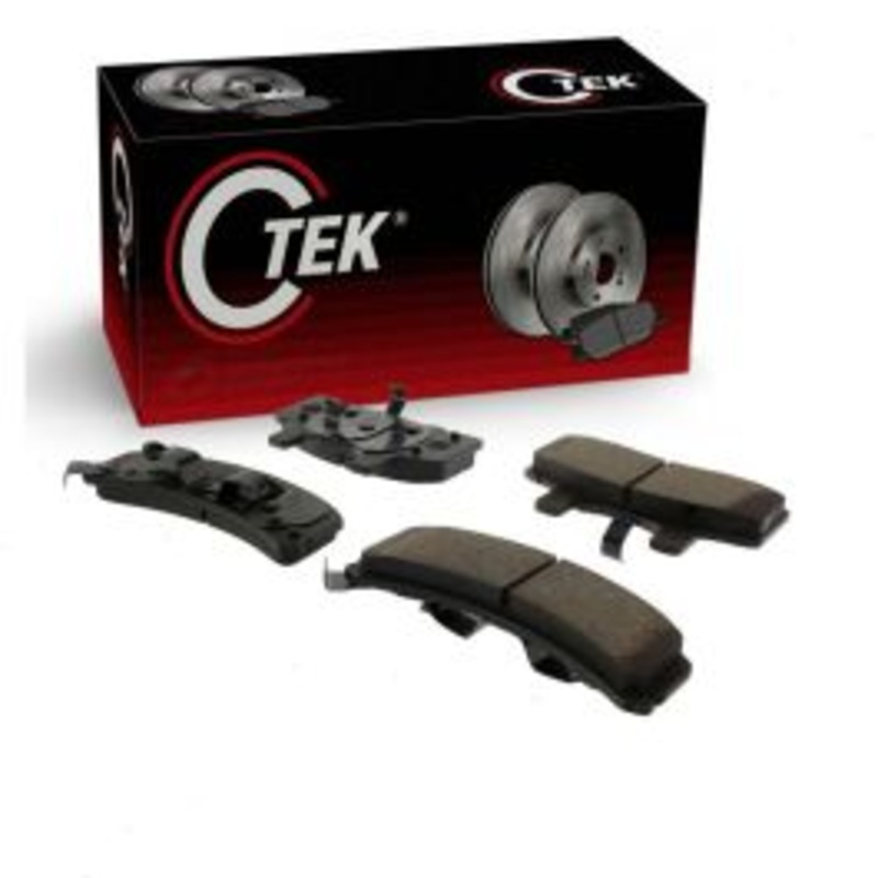 Centric CTEK Front Disc Brake Pad Set for 1990-1992 Cadillac Commercial Chassis