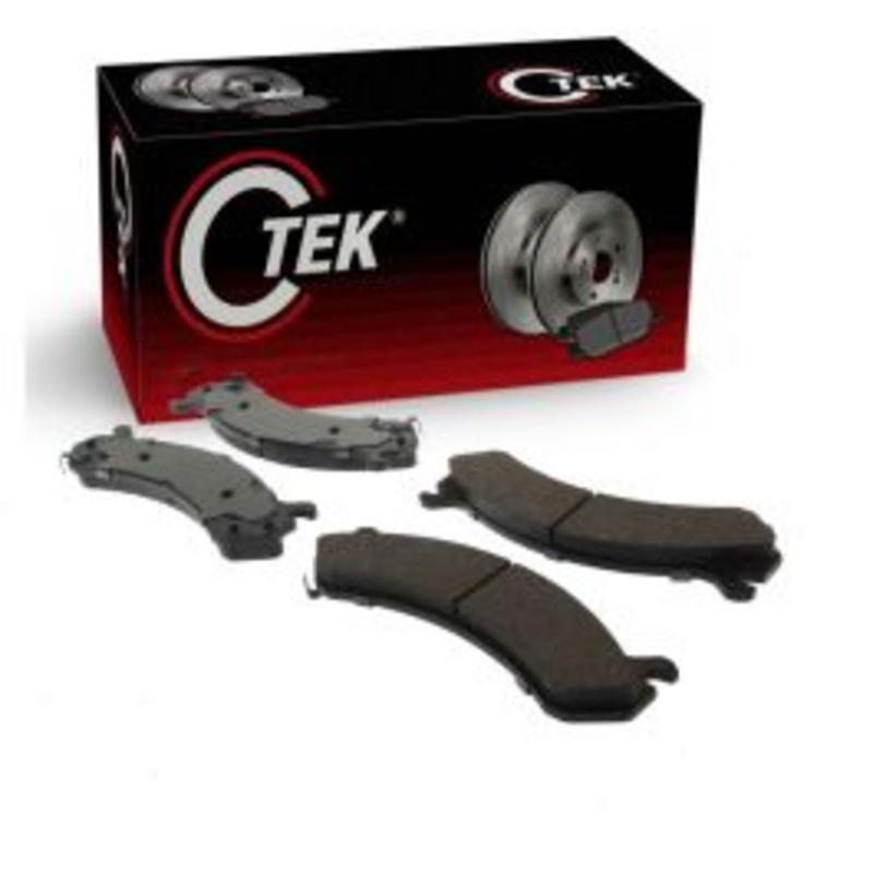 Centric CTEK Front Disc Brake Pad Set for 2003-2020 GMC Savana 2500