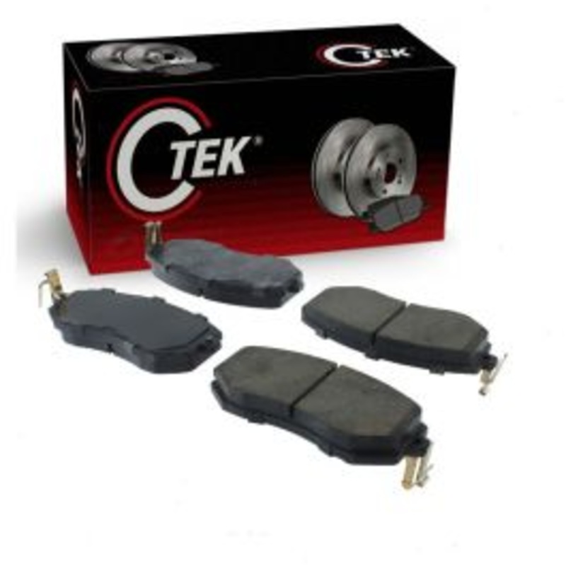 Centric CTEK Front Disc Brake Pad Set for 2010-2018 Subaru Forester 2.5L H4