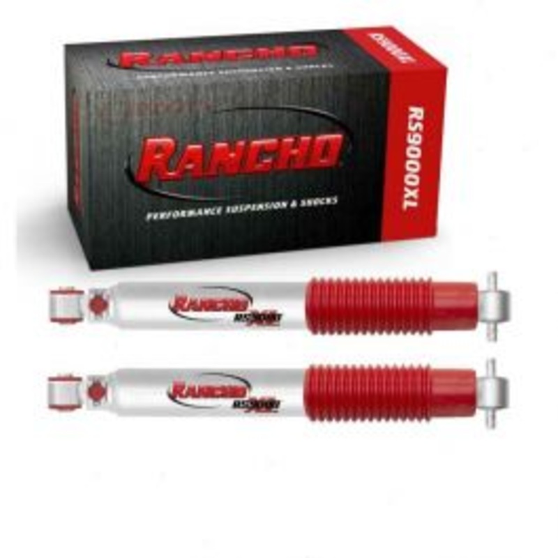 2 pc Rancho RS9000XL Rear Shock Absorbers for 1995-2005 GMC Jimmy