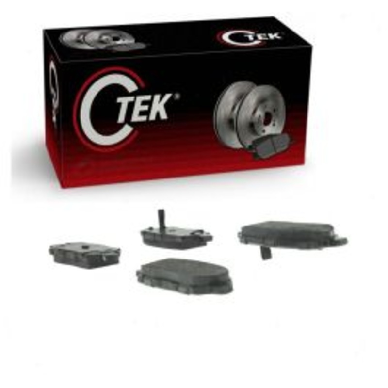 Centric CTEK Rear Disc Brake Pad Set for 2014-2017 INFINITI QX50