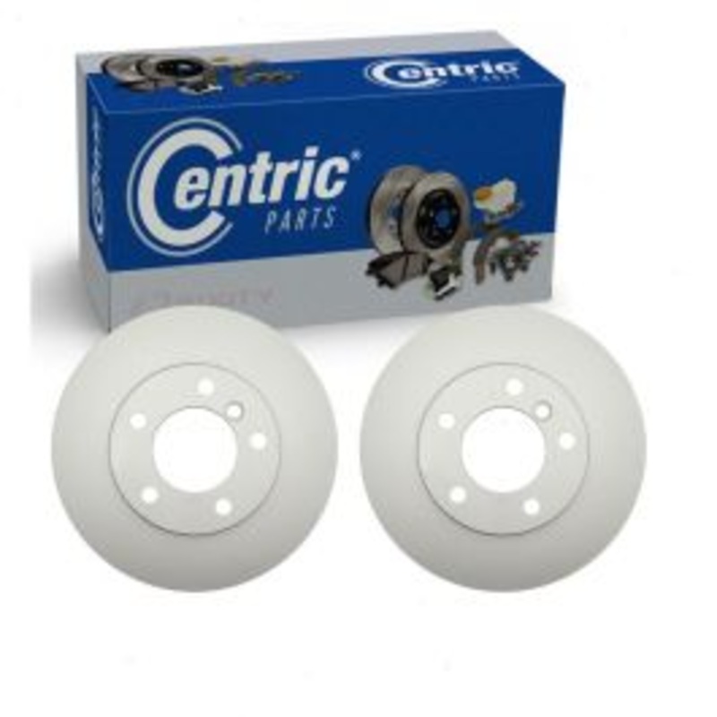 2 pc Centric GCX Front Disc Brake Rotors for 2006 BMW 325xi