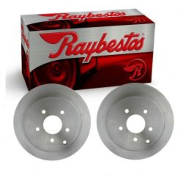 2 pc Raybestos R-Line Rear Disc Brake Rotors for 2011-2013 INFINITI M56