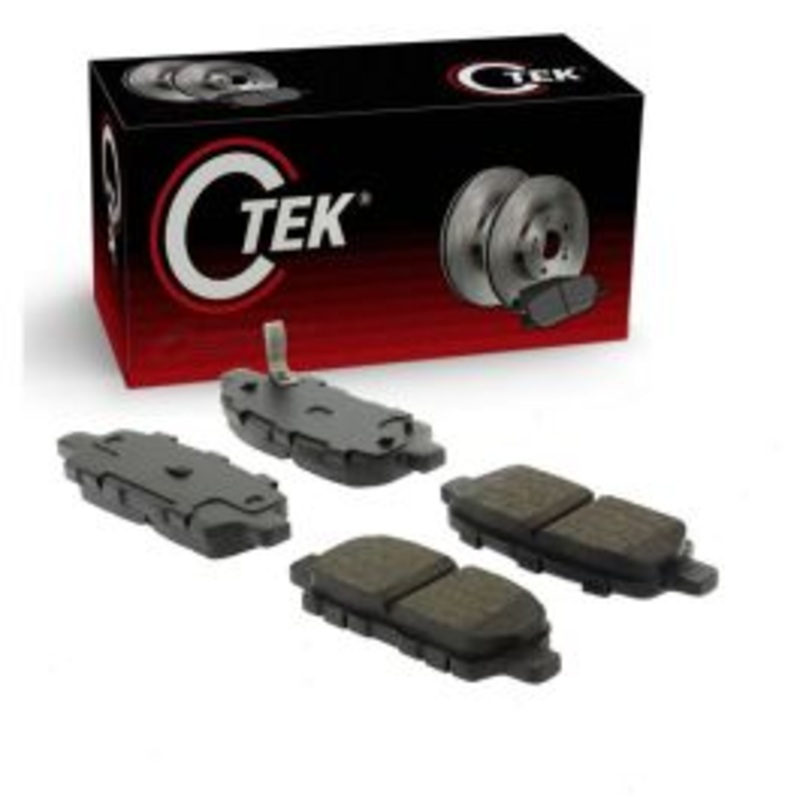Centric CTEK Rear Disc Brake Pad Set for 2009-2018 Renault Koleos