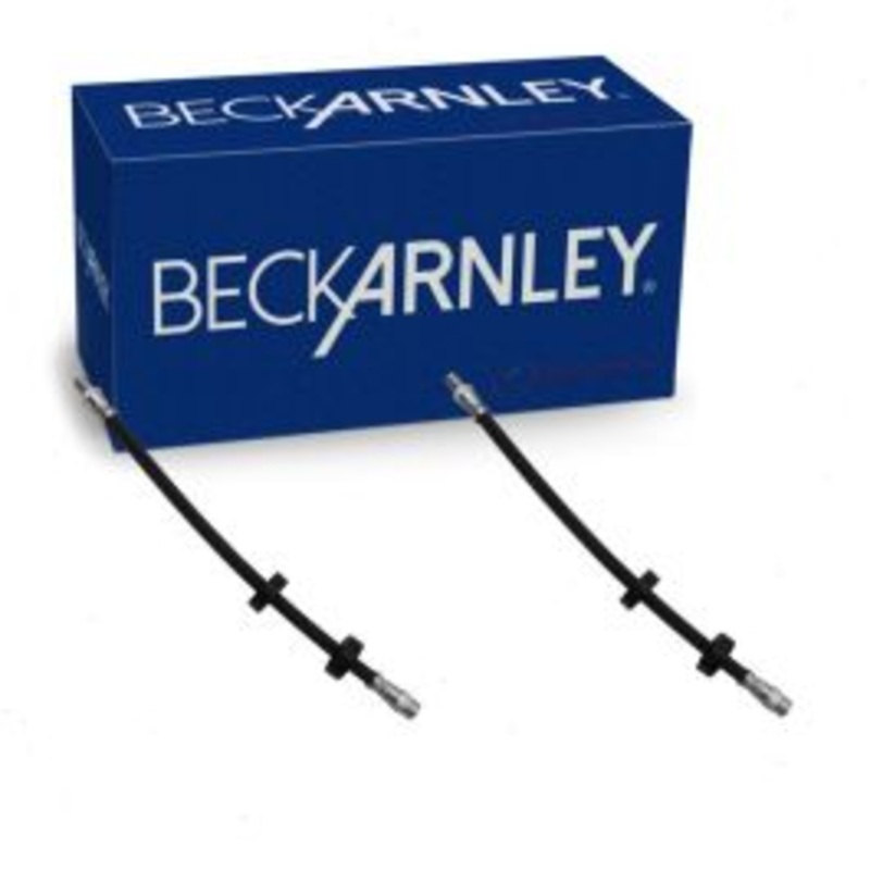 2 pc Beck/Arnley Front Brake Hydraulic Hoses for 1980-1983 Volkswagen Rabbit Pickup 1.5L 1.6L 1.7L L4