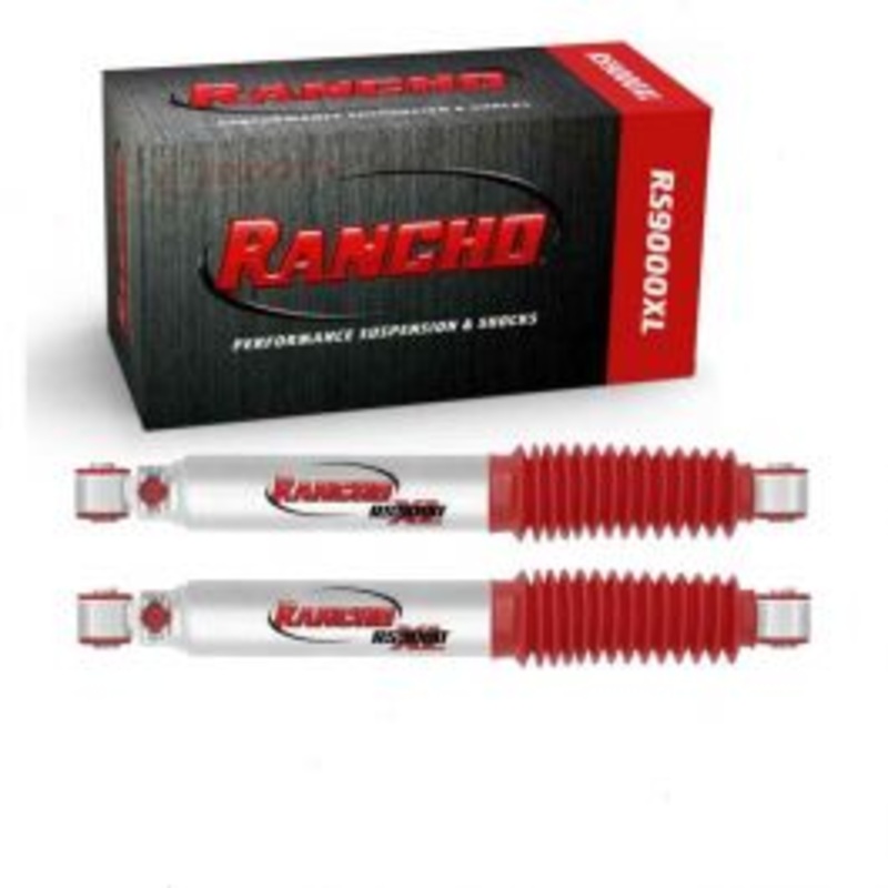 2 pc Rancho RS9000XL Rear Shock Absorbers for 2002-2006 Chevrolet Avalanche 2500