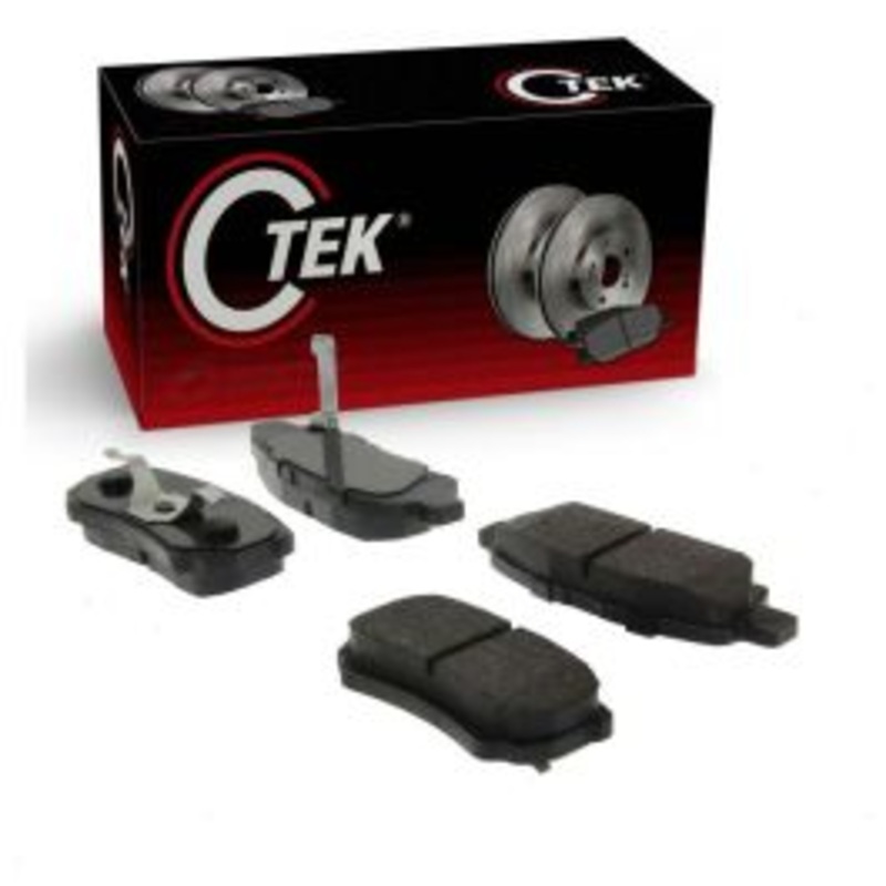 Centric CTEK Rear Disc Brake Pad Set for 2004-2017 Mitsubishi Lancer