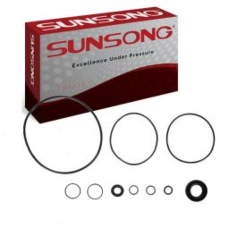 Sunsong Power Steering Pump Seal Kit for 1990-1998 Dodge Grand Caravan 3.3L 3.8L V6