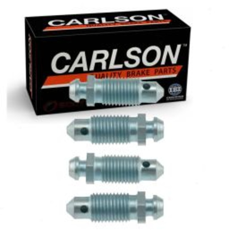 2 pc Carlson Front Brake Bleeder Screws for 2013-2021 Ford F-450 Super Duty