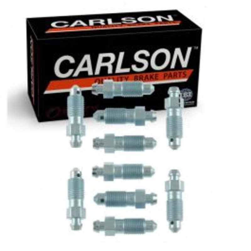 2 pc Carlson Rear Brake Bleeder Screws for 2017-2021 Alfa Romeo Giulia 2.0L L4