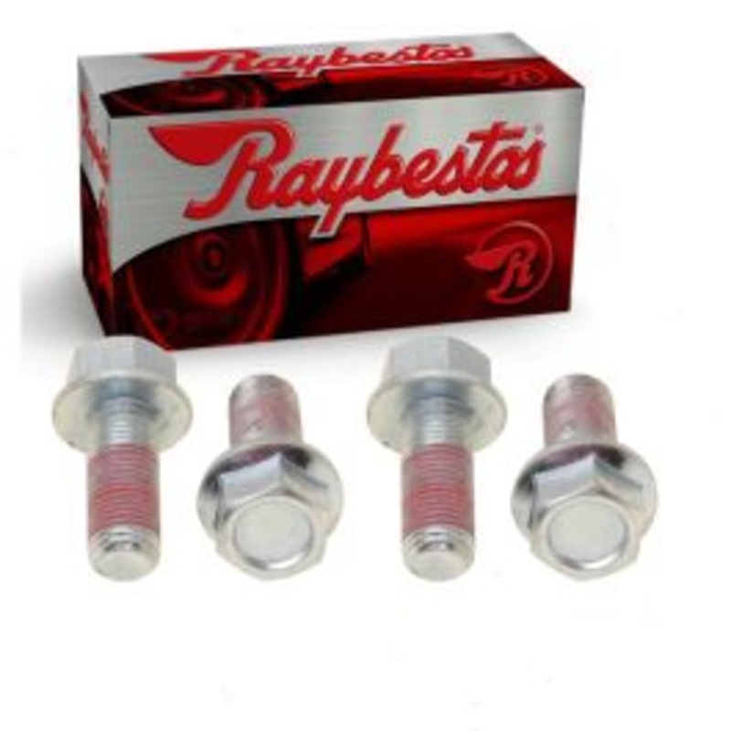 2 pc Raybestos R-Line Front Brake Caliper Bracket Mounting Bolts for 2015-2017 Lexus NX300h