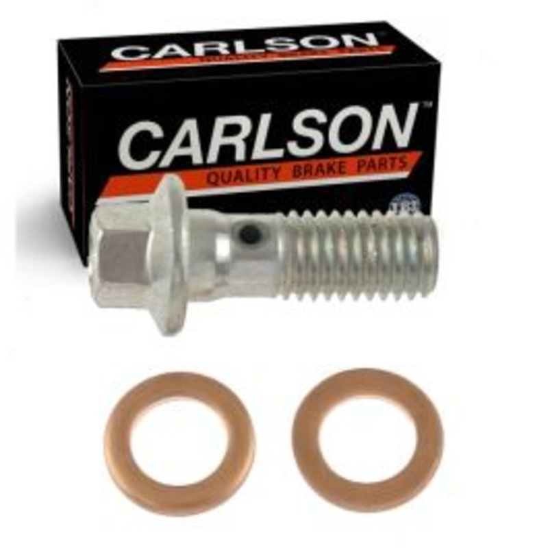 Carlson Front Brake Hydraulic Banjo Bolt for 1984-1987 Mercury Topaz