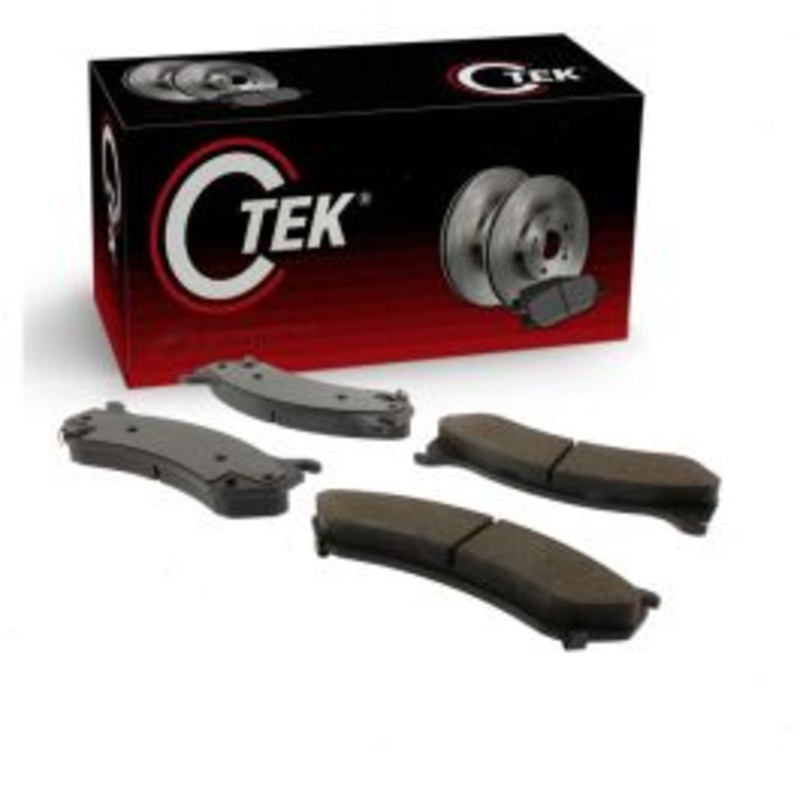 Centric CTEK Front Disc Brake Pad Set for 2003-2008 GMC Savana 1500