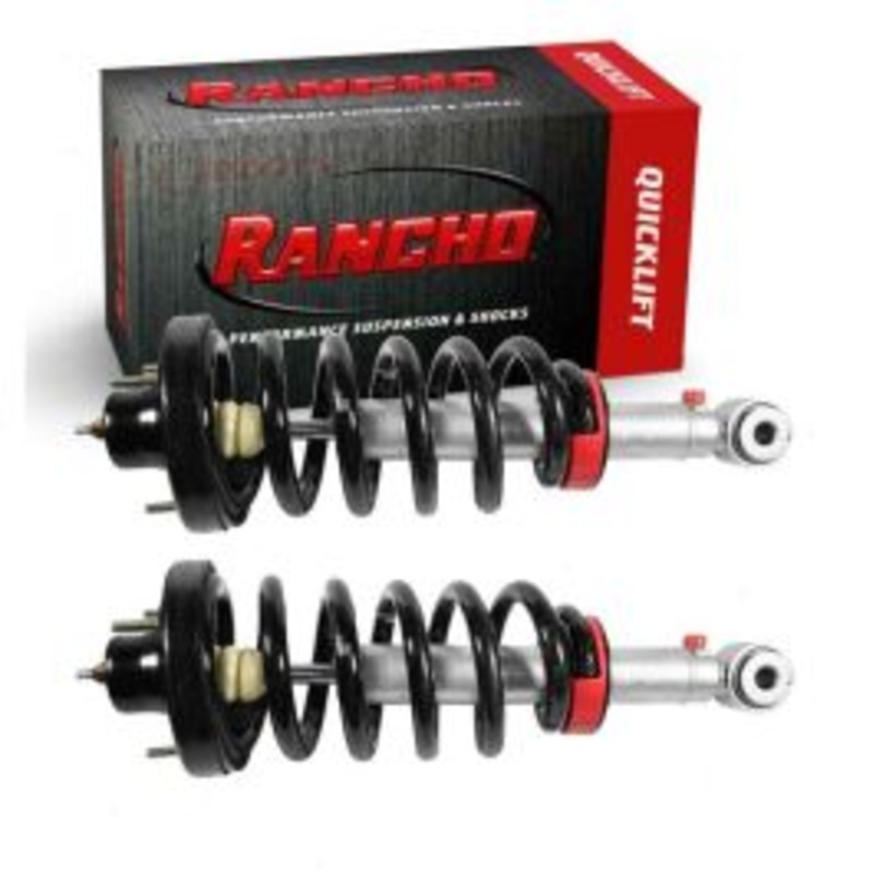2 pc Rancho QuickLIFT Rear Suspension Strut & Coil Springs for 2007-2012 Ford Expedition
