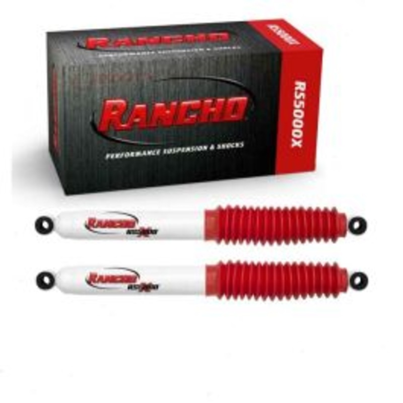 2 pc Rancho RS5000X Front Shock Absorbers for 1963-1965 Jeep J-320