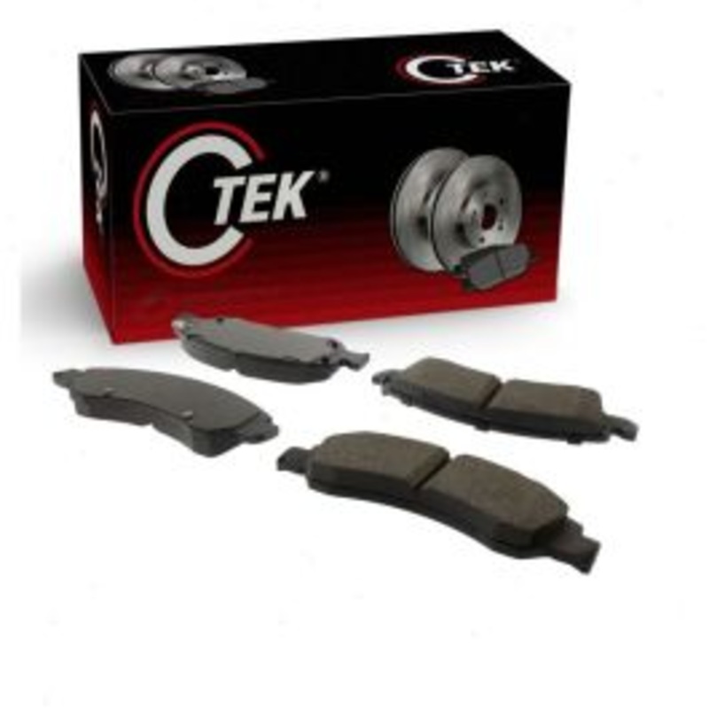 Centric CTEK Front Disc Brake Pad Set for 2008-2020 Cadillac Escalade