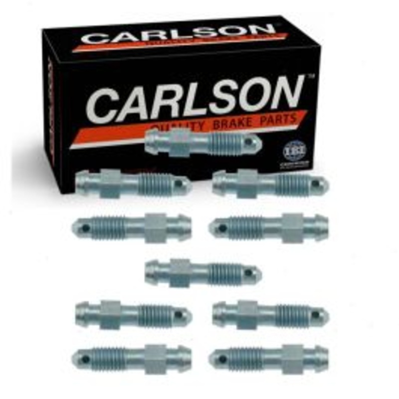 2 pc Carlson Front Brake Bleeder Screws for 2015-2017 INFINITI QX70