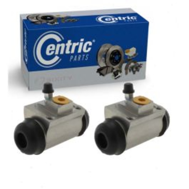 2 pc Centric Premium Rear Drum Brake Wheel Cylinders for 2015-2017 Nissan Micra