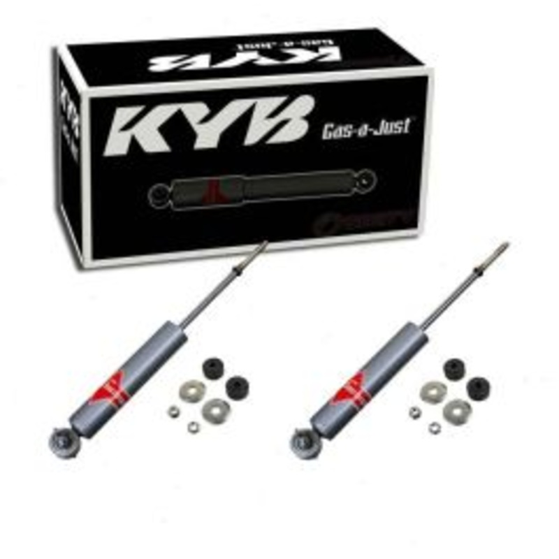 2 pc KYB Gas-a-Just Front Shock Absorbers for 1970-1972 Buick GS 455