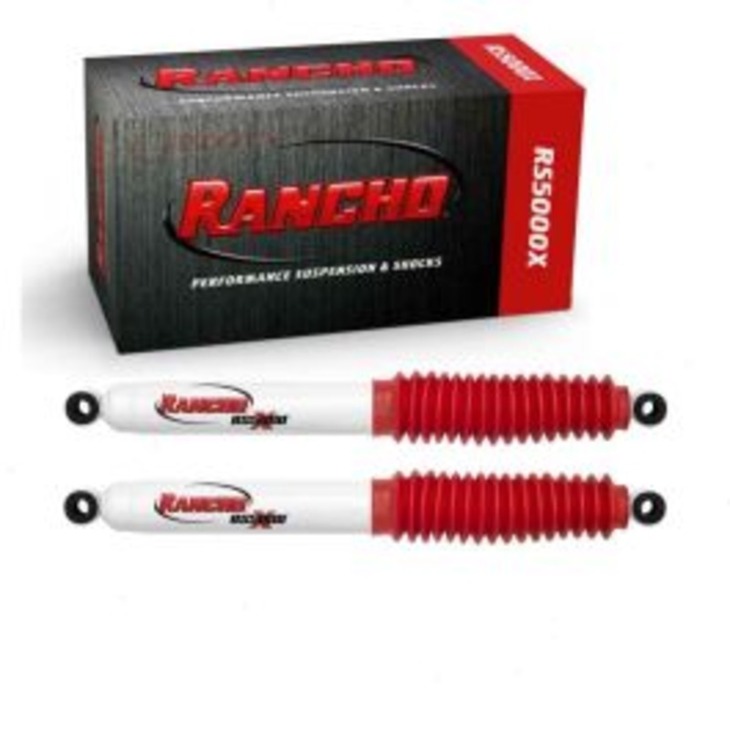 2 pc Rancho RS5000X Rear Shock Absorbers for 1984-1991 Jeep Grand Wagoneer