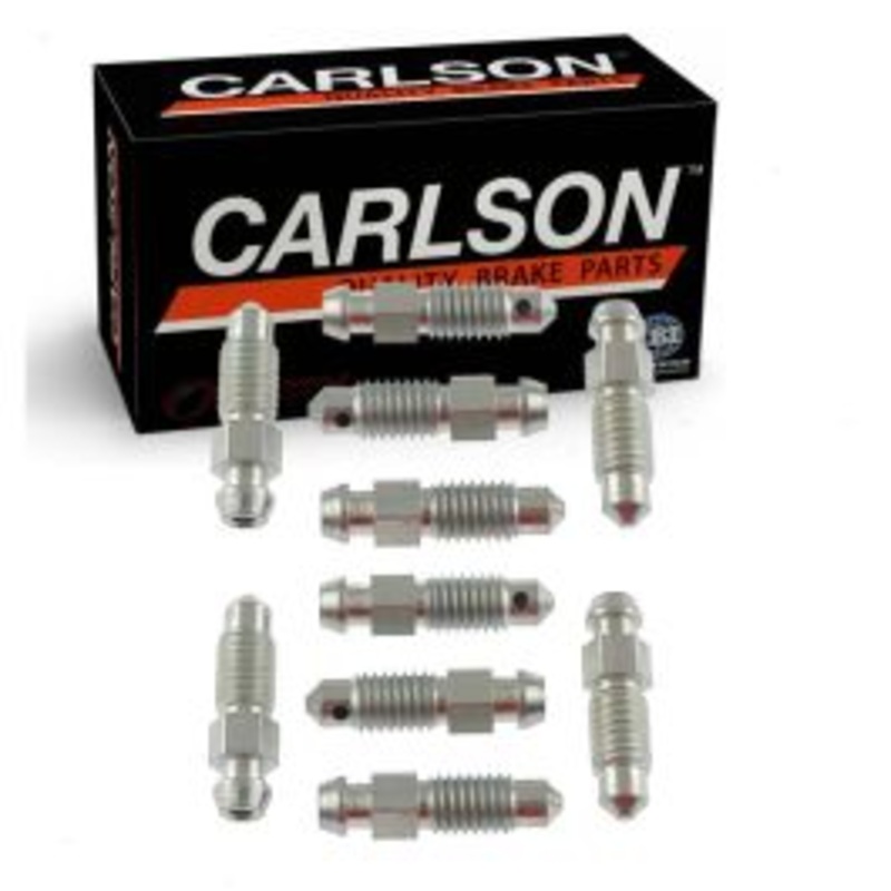 2 pc Carlson Front Brake Bleeder Screws for 2006-2009 Mercedes-Benz CLK350