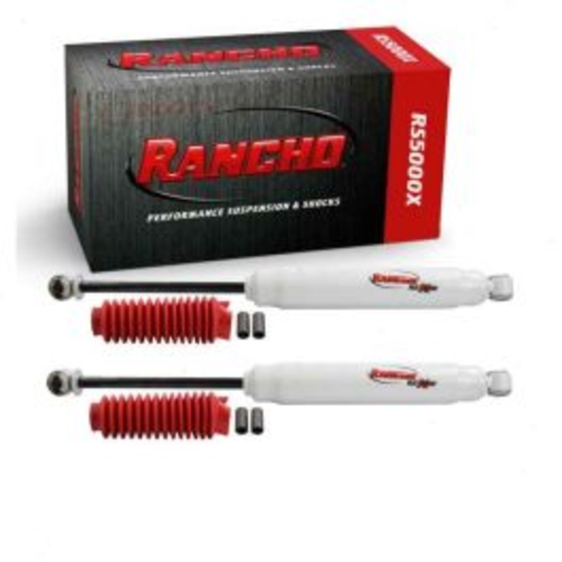 2 pc Rancho RS5000X Rear Shock Absorbers for 1961-1996 Ford F-250