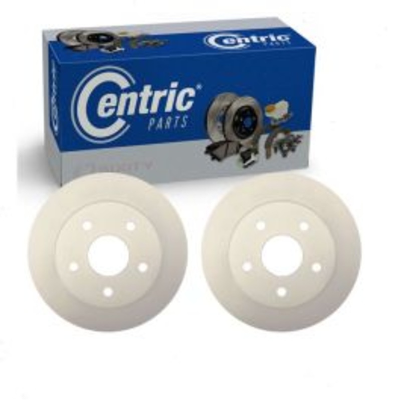 2 pc Centric GCX Front Disc Brake Rotors for 2010-2012 Dodge Dakota