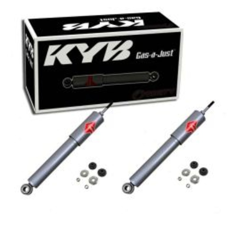 2 pc KYB Gas-a-Just Front Shock Absorbers for 1999-2007 Ford F-250 Super Duty