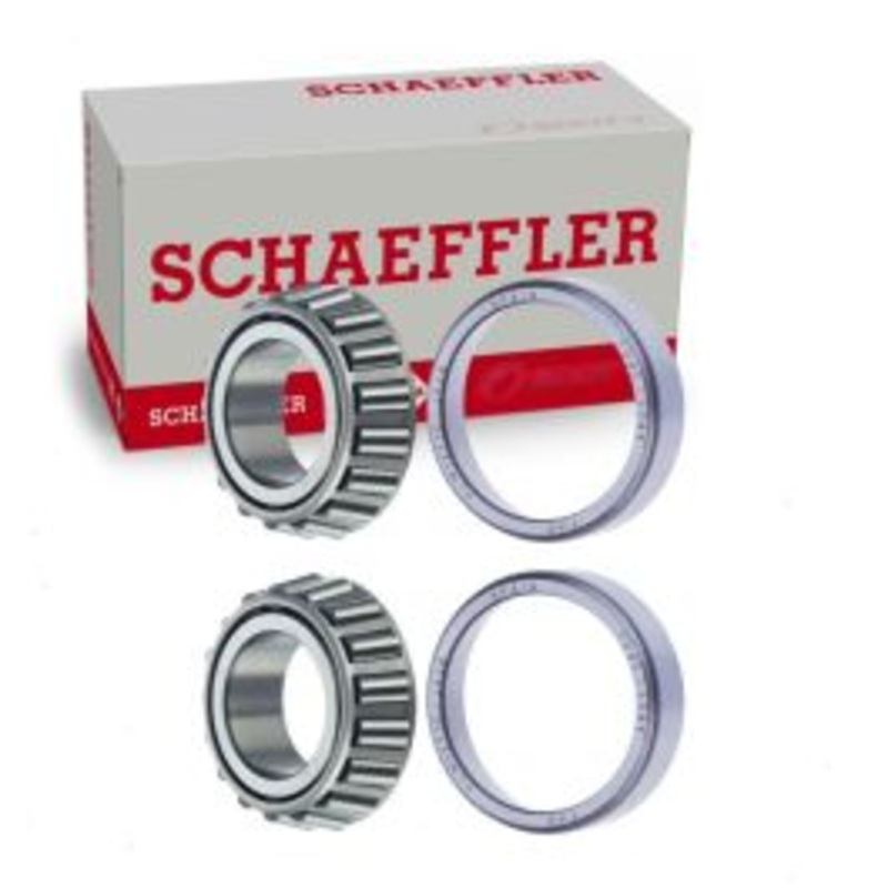 2 pc Schaeffler Front Lower Steering Knuckle Bearings for 2016-2018 Mercedes-Benz G65 AMG