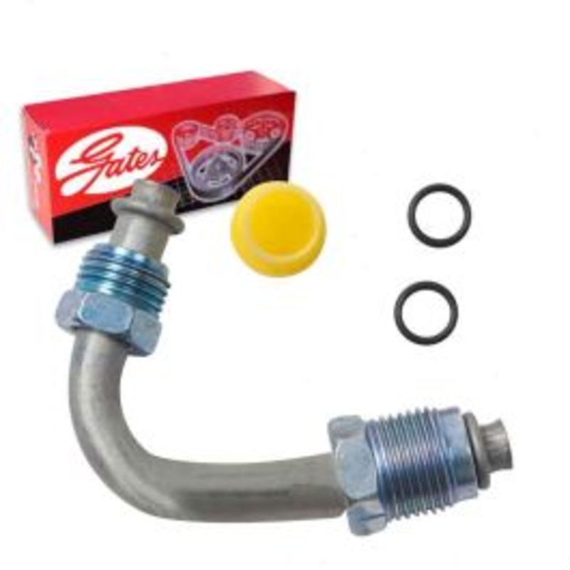 Gates Tube Tee to Gear Power Steering Pressure Line Hose for 1986-1987 Chevrolet El Camino 4.3L 5.0L V6 V8