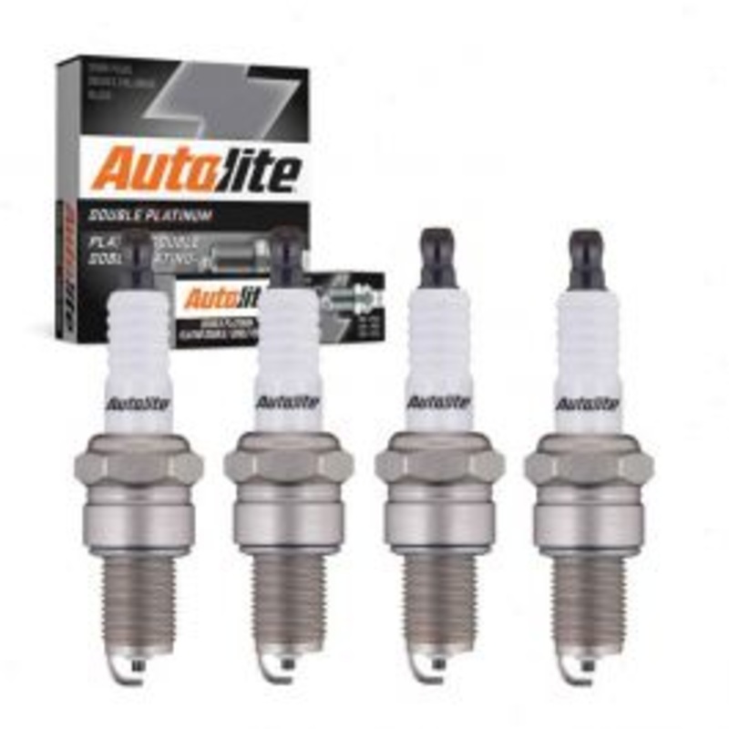 4 pc Autolite Double Platinum Spark Plug for 1964-1967 BMW 1800ti 1.8L L4