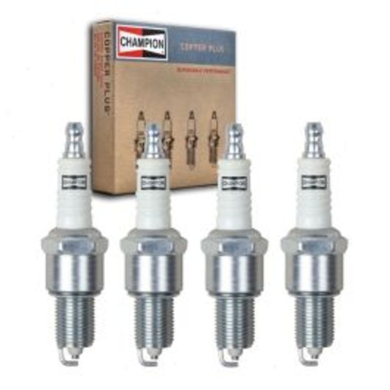 4 pc Champion Copper Plus Spark Plugs for 1979-1991 Mazda 626 2.0L 2.2L L4