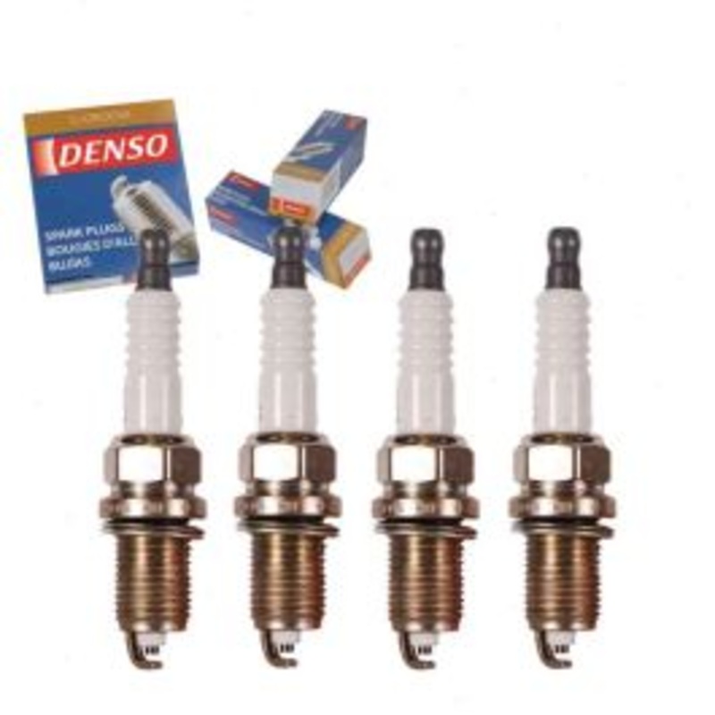 4 pc DENSO Standard U-Groove Spark Plugs for 2006-2016 Toyota Yaris 1.5L L4