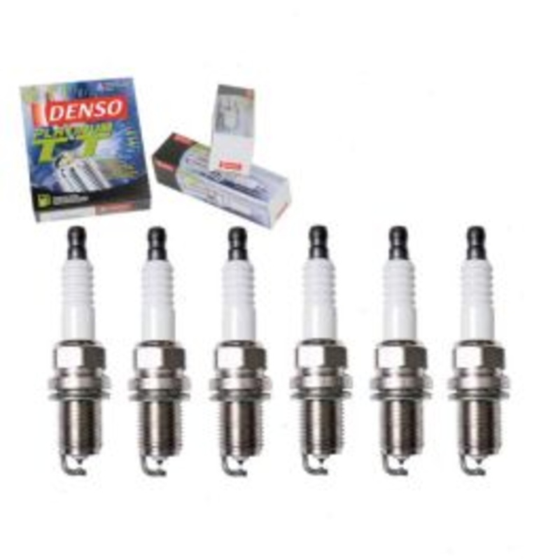 6 pc DENSO Platinum TT Spark Plugs for 1994-2002 Mitsubishi Montero 3.5L V6