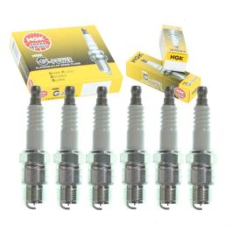 6 pc NGK G-Power Spark Plugs for 1970-1974 Chevrolet G10 Van 4.1L L6