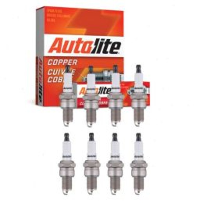 8 pc Autolite Copper Core 63 Spark Plugs